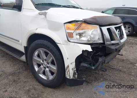 2013 Nissan Armada Platinum из США, поврежденный, VIN 5N1BA0NFXDN615470
